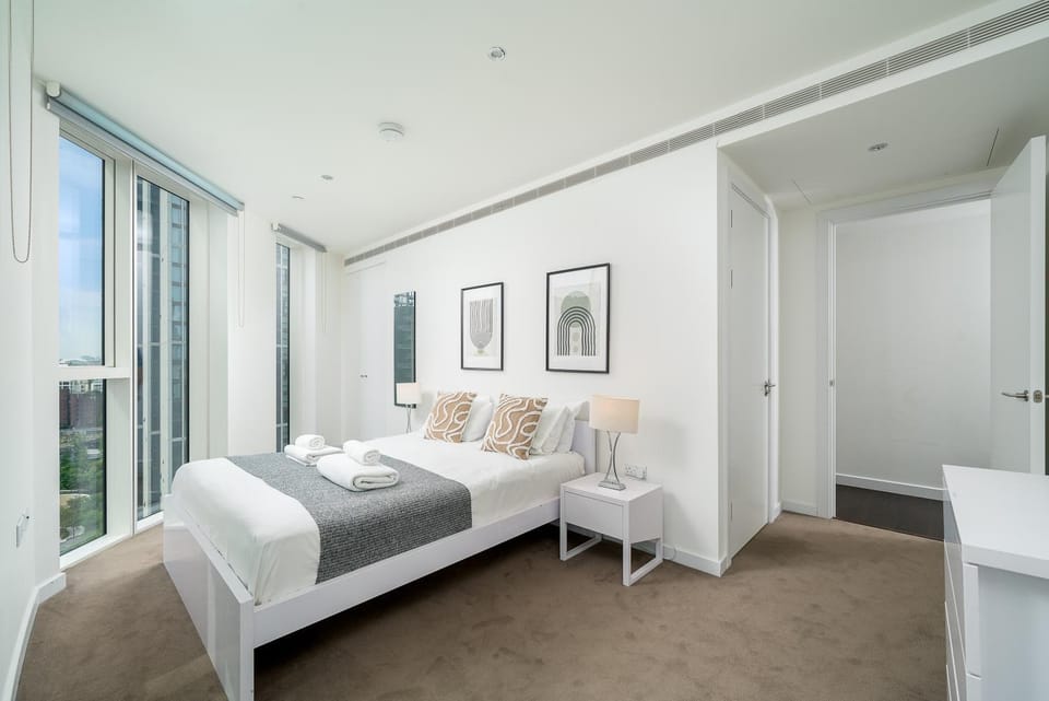 River View 2BR 2BA Central London with Gym House in London