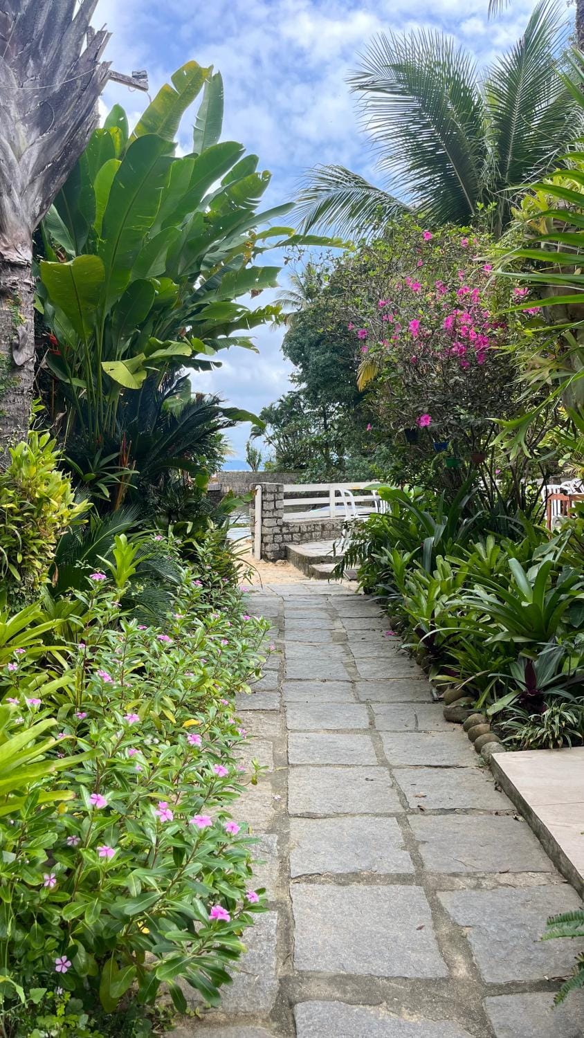 Spring, Natural landscape, Garden, Garden view, Sea view