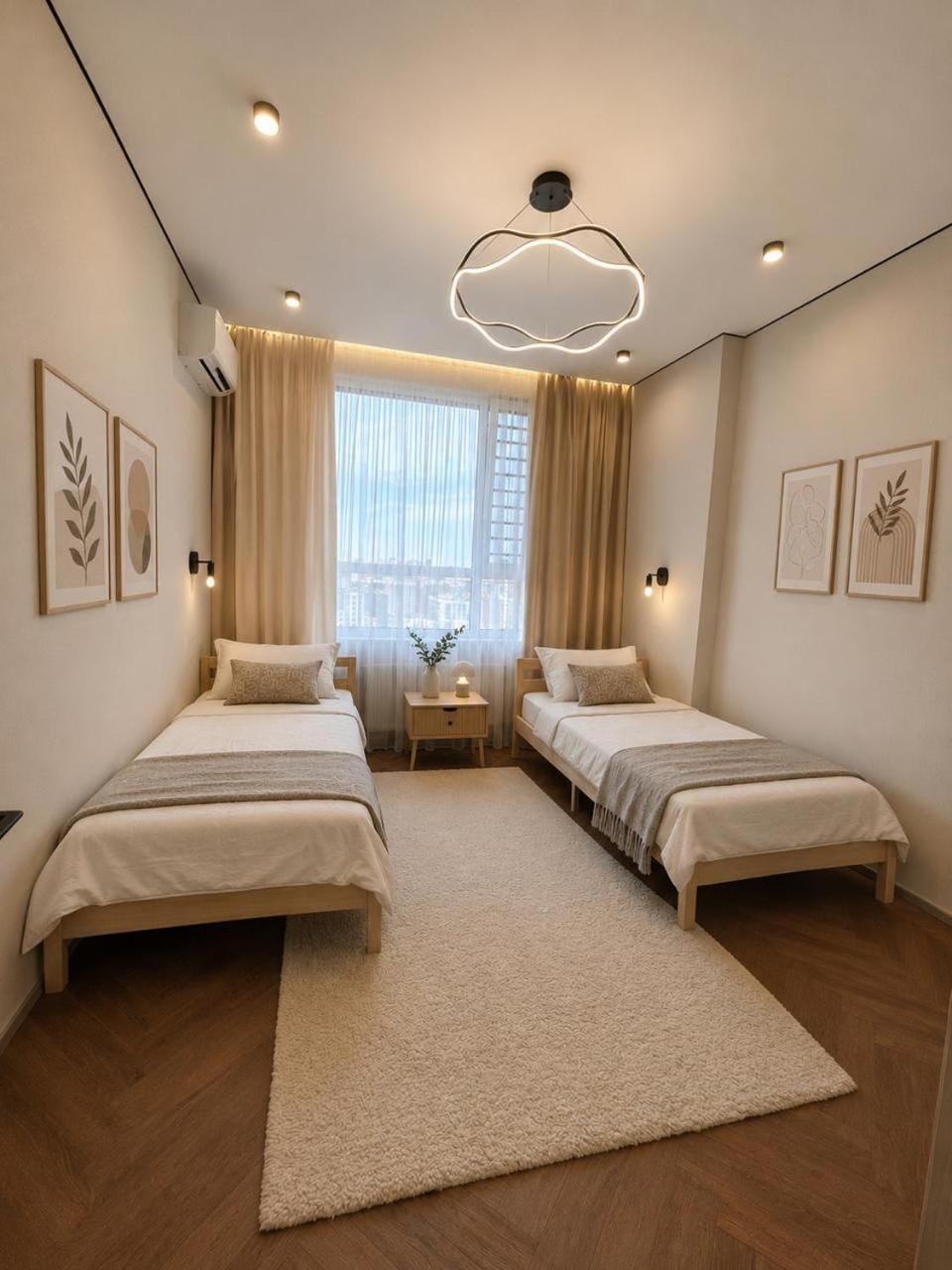 Современная просторная квартира в центре столицы с видом Apartment in Kazakhstan