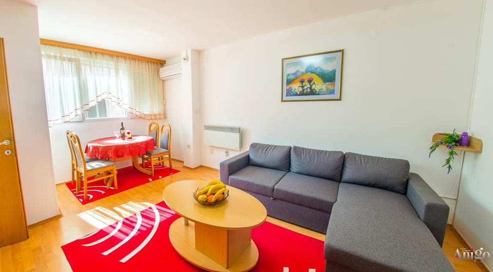Living room, Seating area, Dining area, air conditioner