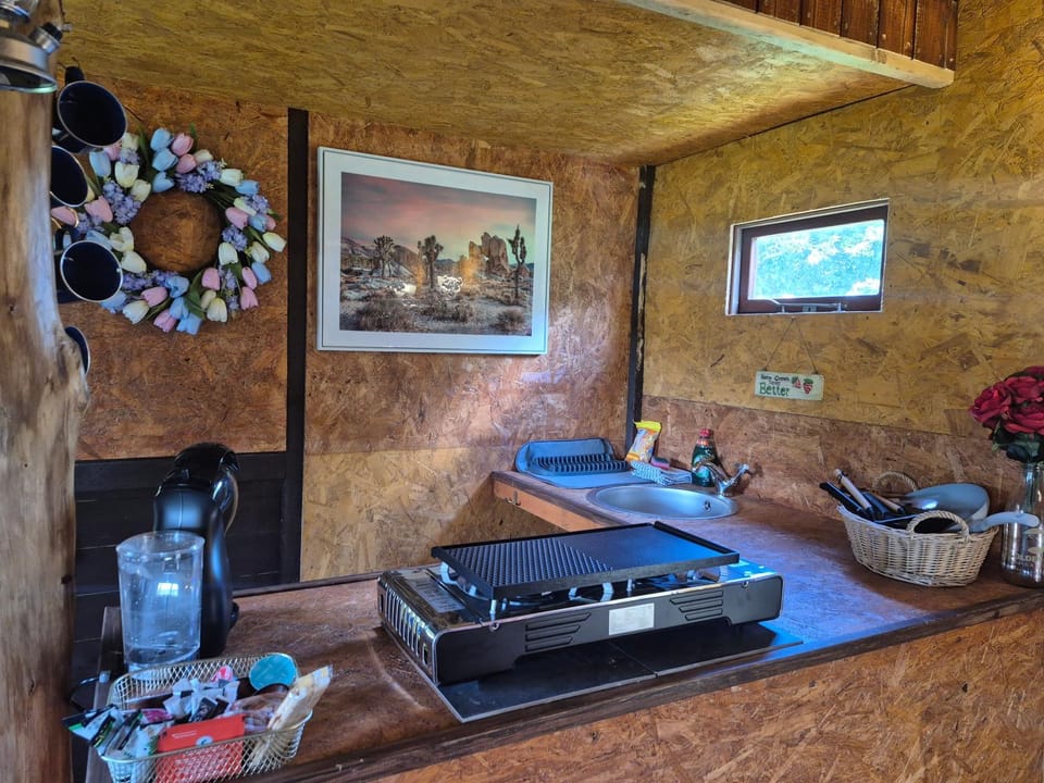 Elles Cabin at Pioneer Billys Cabin in England