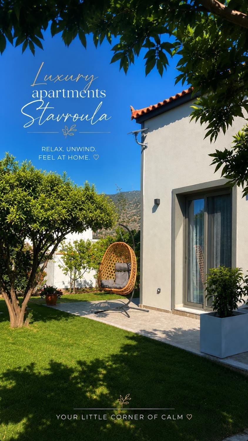 Luxury apartments Stavroula House in Decentralized Administration of the Aegean
