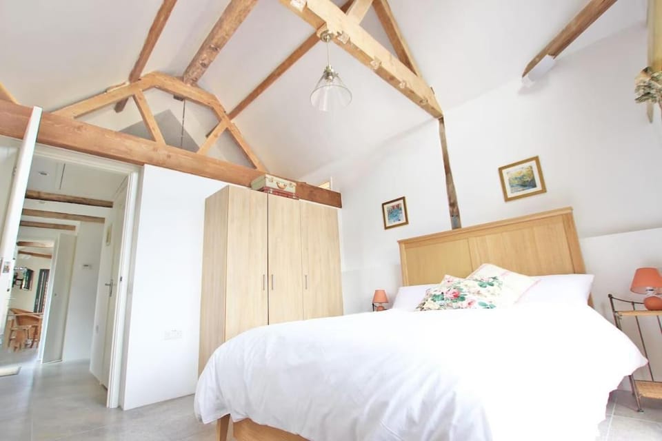 Contemporary converted barn off the village green House in Rother District