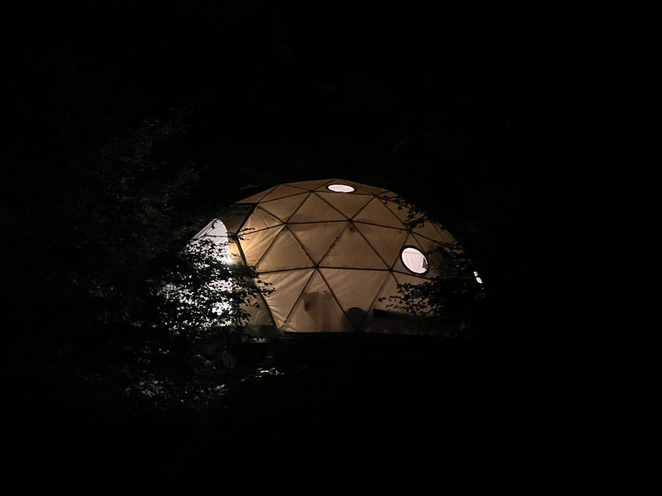 Dôme en forêt Luxury tent in Nouvelle-Aquitaine