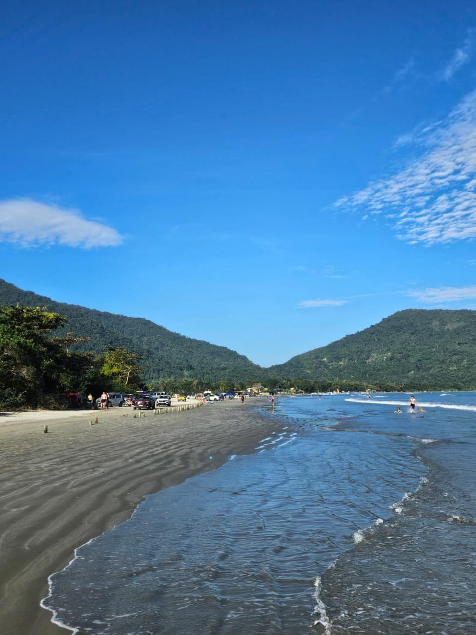 Natural landscape, Beach, Mountain view, River view