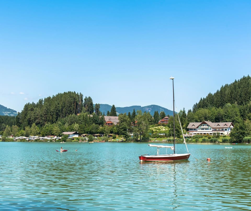Natural landscape, Lake view