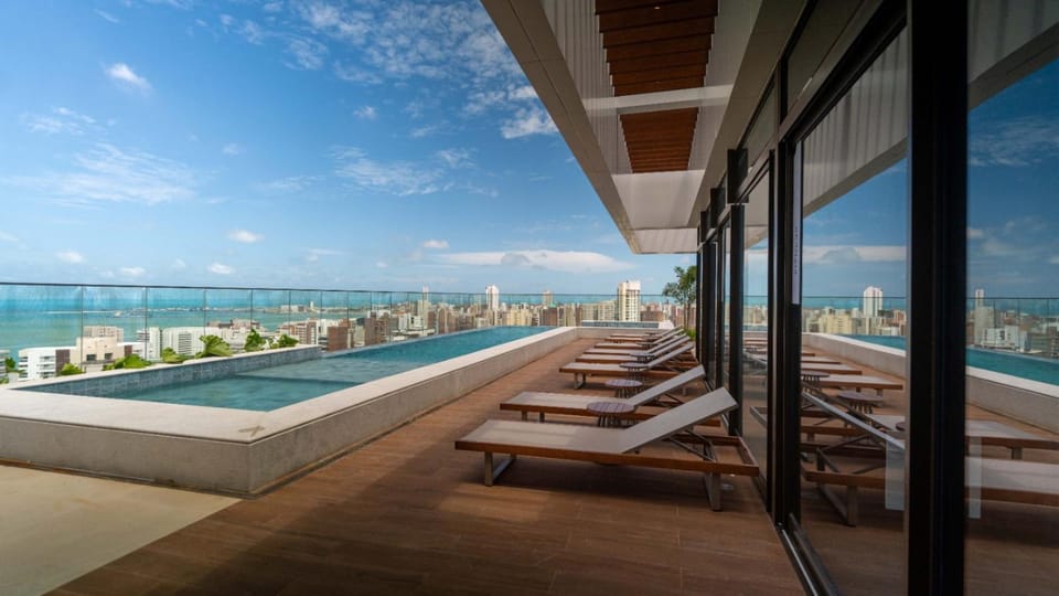 Apartamento moderno, Rooftop com piscina e academia Apartment in Fortaleza