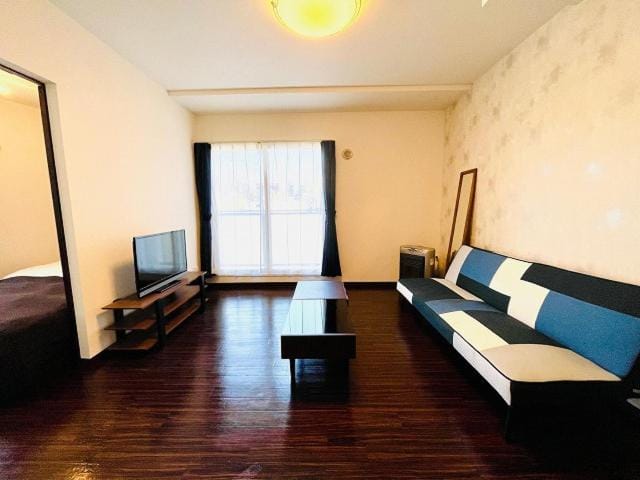 3-5札幌駅から徒歩10分の広々38平米のデザインアパートメントのエアコン洗面台完備 Apartment in Sapporo