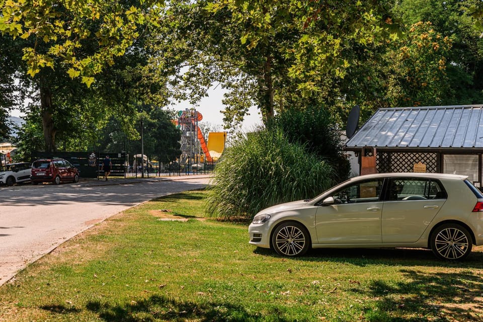 Day, Garden, Parking