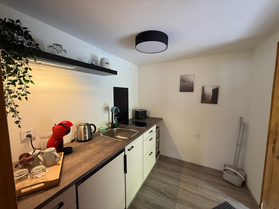 Coffee/tea facilities, Kitchen or kitchenette, pet friendly, stove, toaster