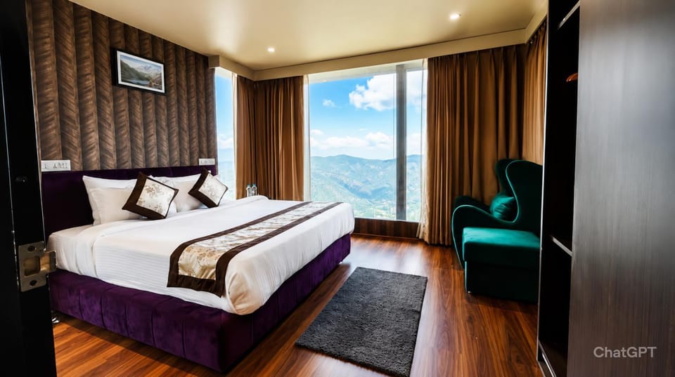 Sky Villa Ramgarh Mukteshwar Bed and Breakfast in Uttarakhand