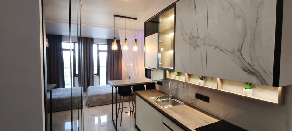Аркадия Апартаменти студія ЖК Родос 25 поверх Apartment in Odessa