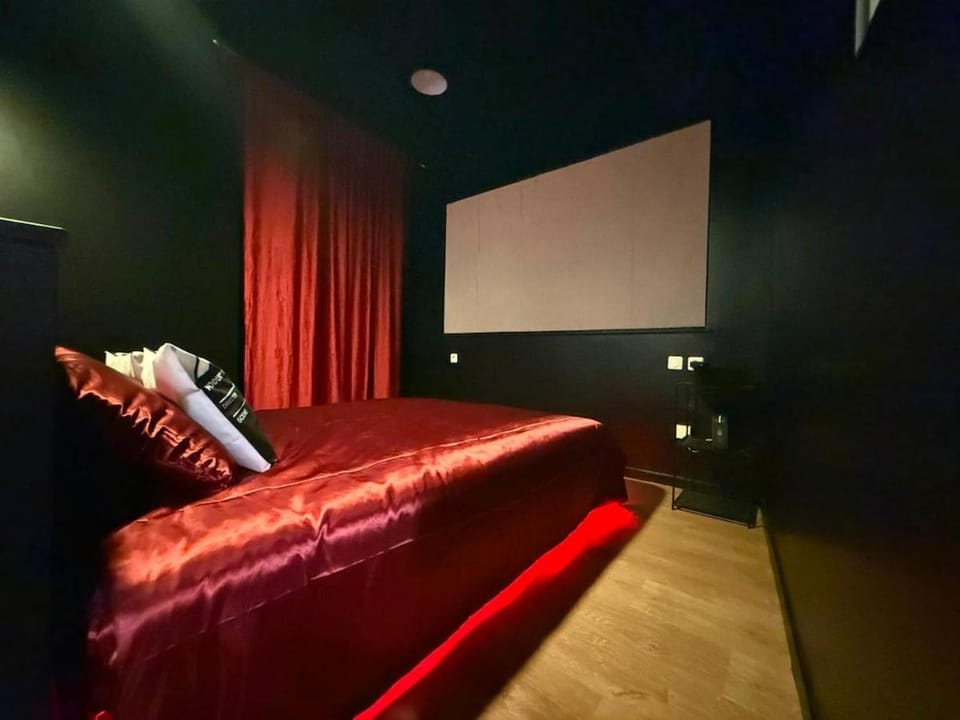 Le 7emeArt-Cinema Room-Grand ecran-Netflix-Centre Apartment in Perpignan
