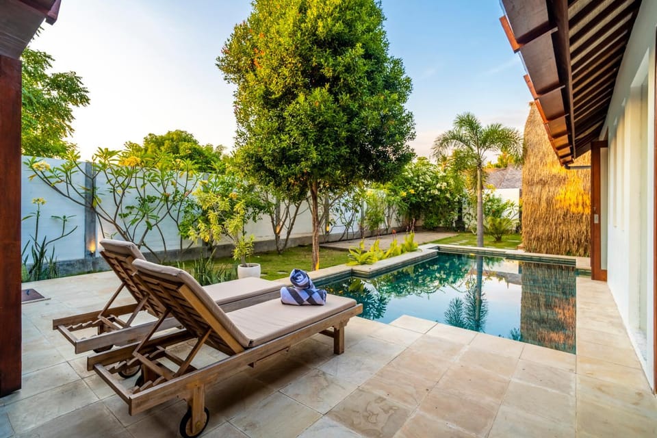 Garden, Balcony/Terrace, Garden view, Pool view, Swimming pool, sunbed