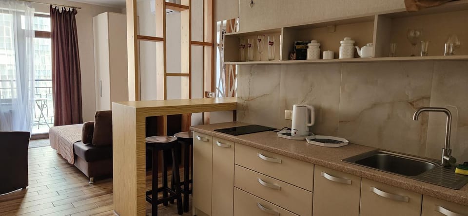 Аркадия Студия в ЖК Родос Apartment in Odessa