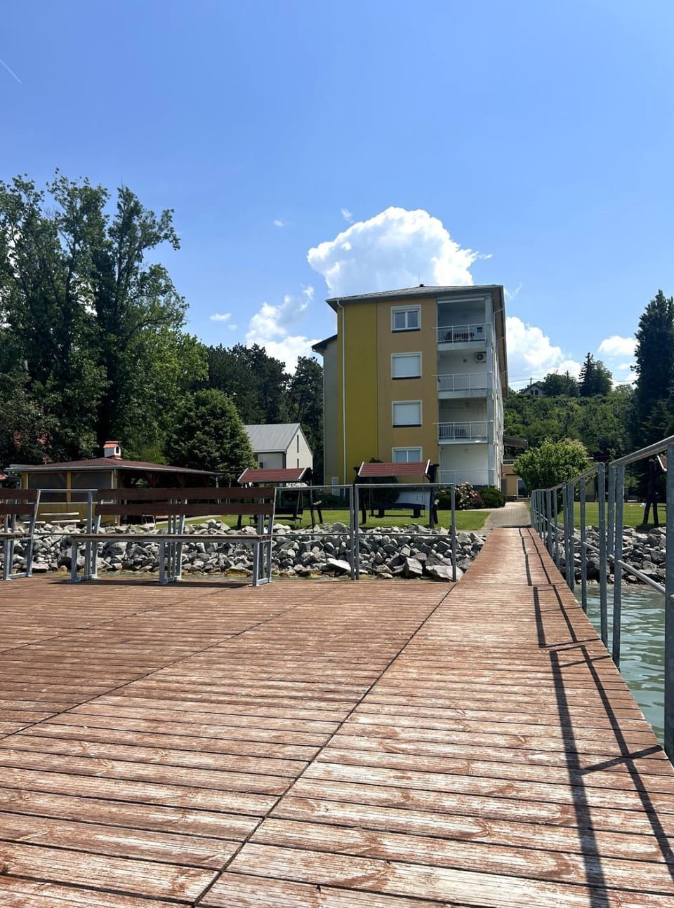 Sunset Balcony Wellness Apartment w AC by NW Apartment in Siófok