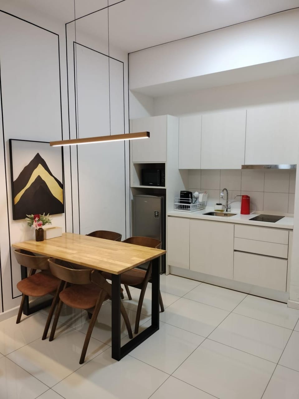 Kitchen or kitchenette, Dining area, pet friendly