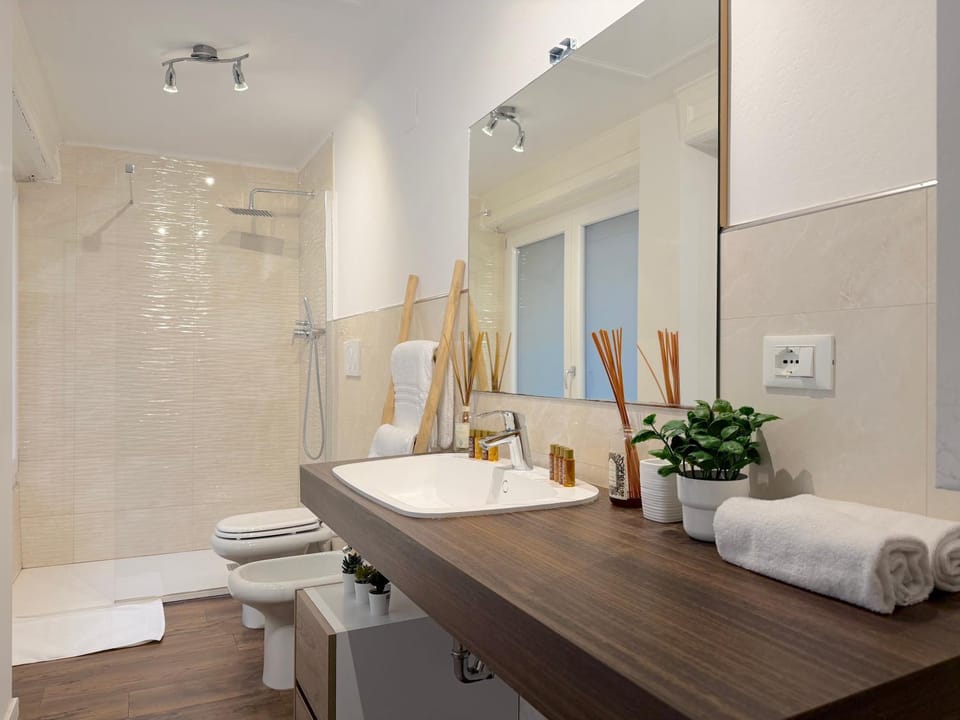 Shower, Toilet, Bathroom, bidet, towels