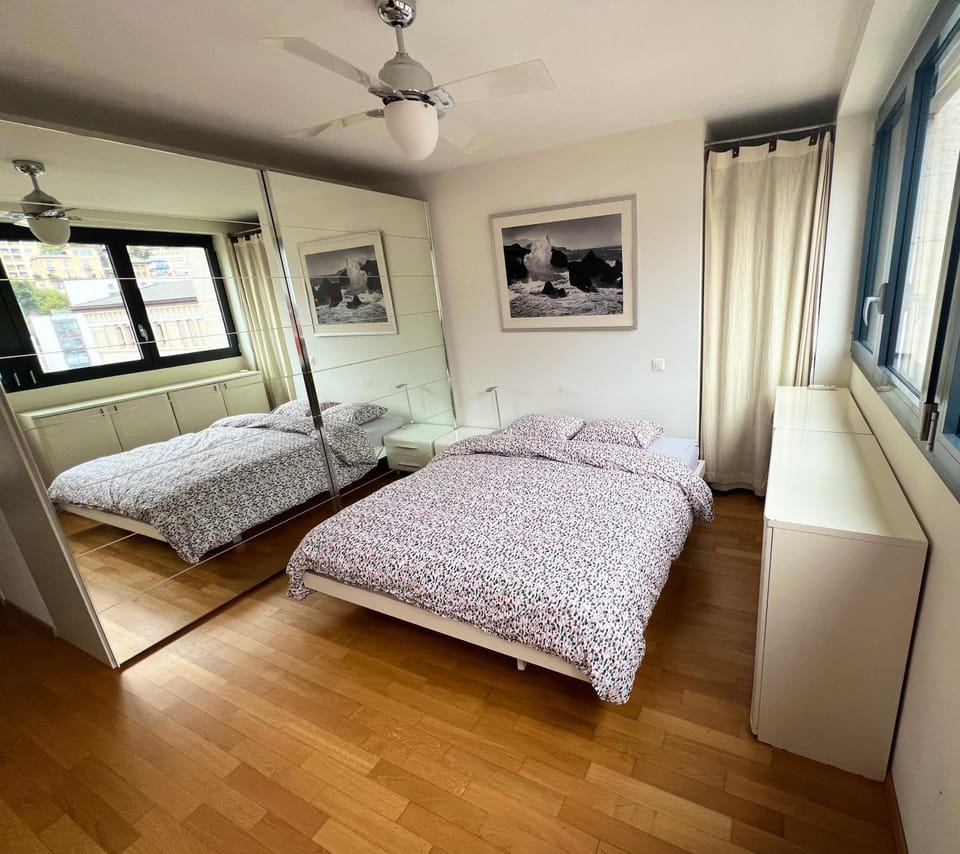 Traumwohnung Seesicht, Balkon Apartment in Locarno