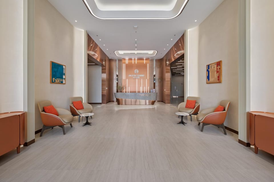 Property building, Lobby or reception, Seating area