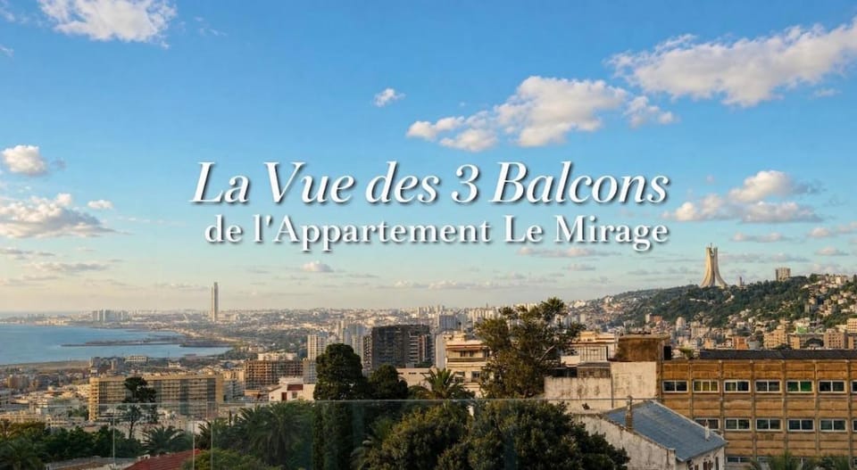 Magnifique vue sur la baie d'Alger Apartment in Algiers [El Djazaïr]