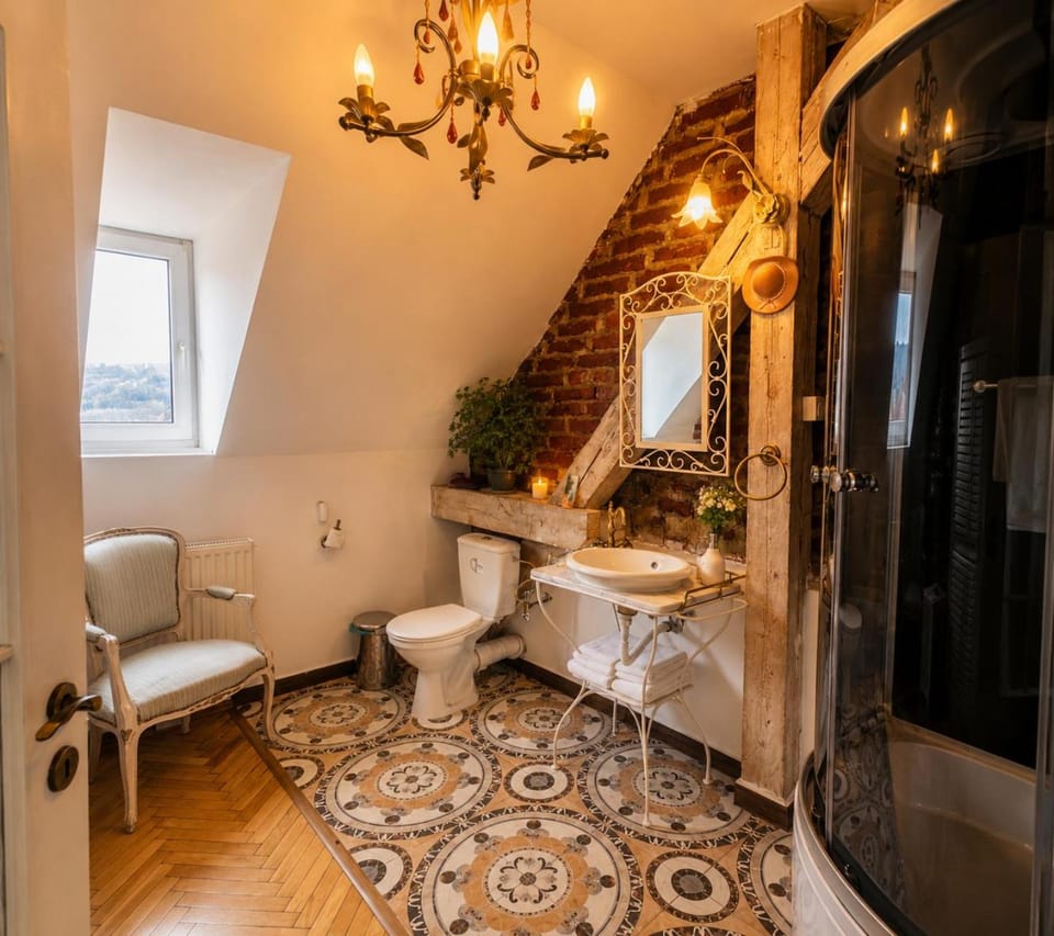 Shower, Toilet, Bathroom, towels