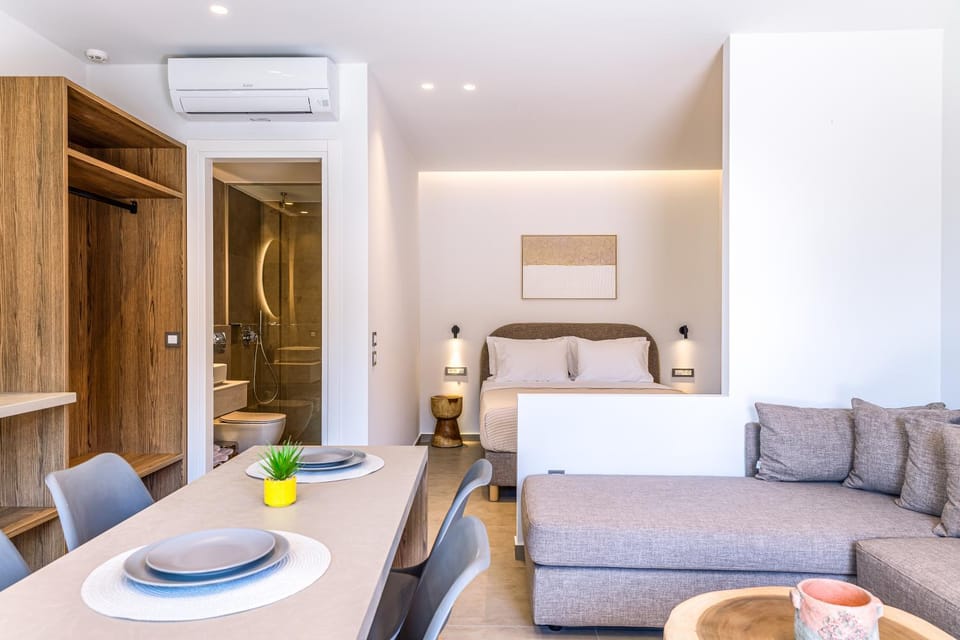 Bed, Living room, Photo of the whole room, Seating area, Dining area, Bedroom, wardrobe