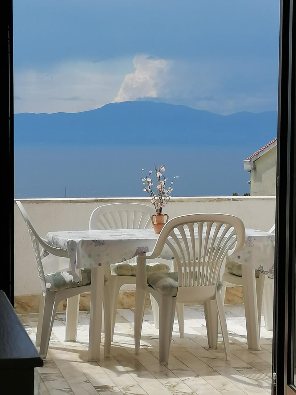View (from property/room), Balcony/Terrace, Sea view