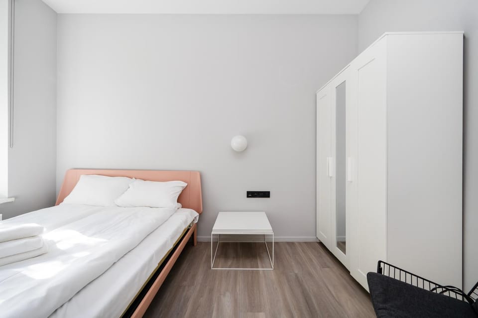 Bed, Photo of the whole room, Bedroom, wardrobe