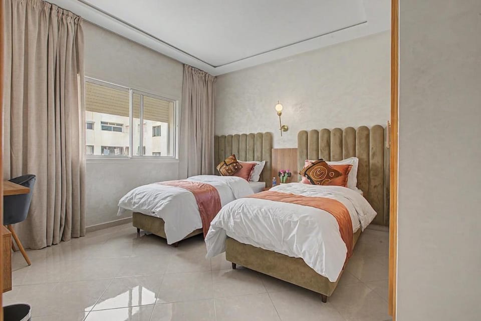 Élégant Cocon au Cœur dAgadir à 7 Min à Pied de la Mer Appartement Hôtel Apartment in Agadir