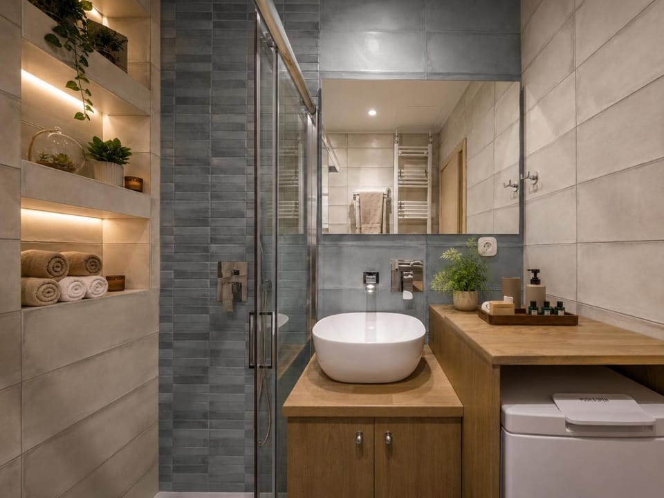 Shower, Bathroom, Kitchen or kitchenette