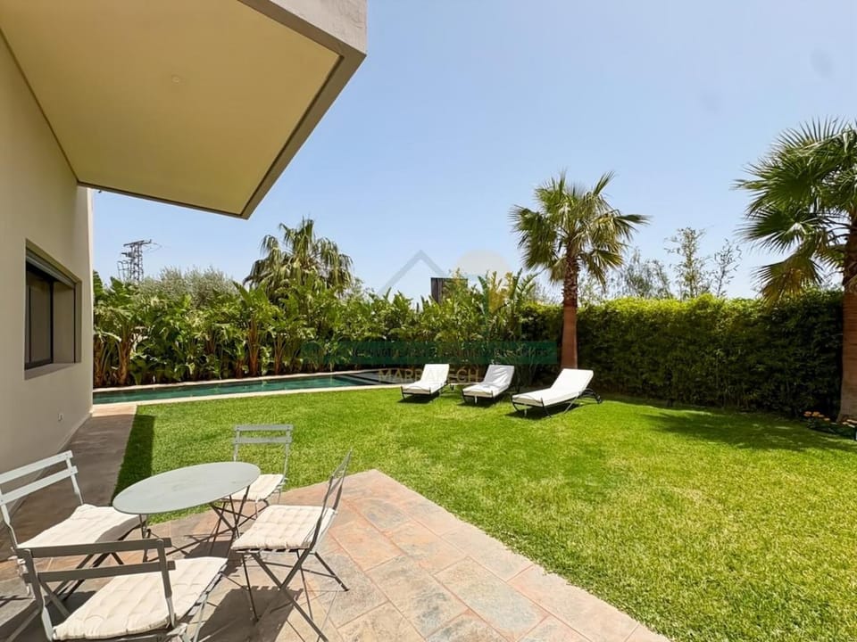 Villa de standing avec piscine au golf d Akenza Villa in Marrakesh-Safi