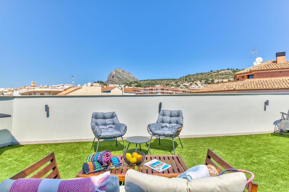 Vista Montgo - Super cool roof terrace in Javea Apartment in Xàbia