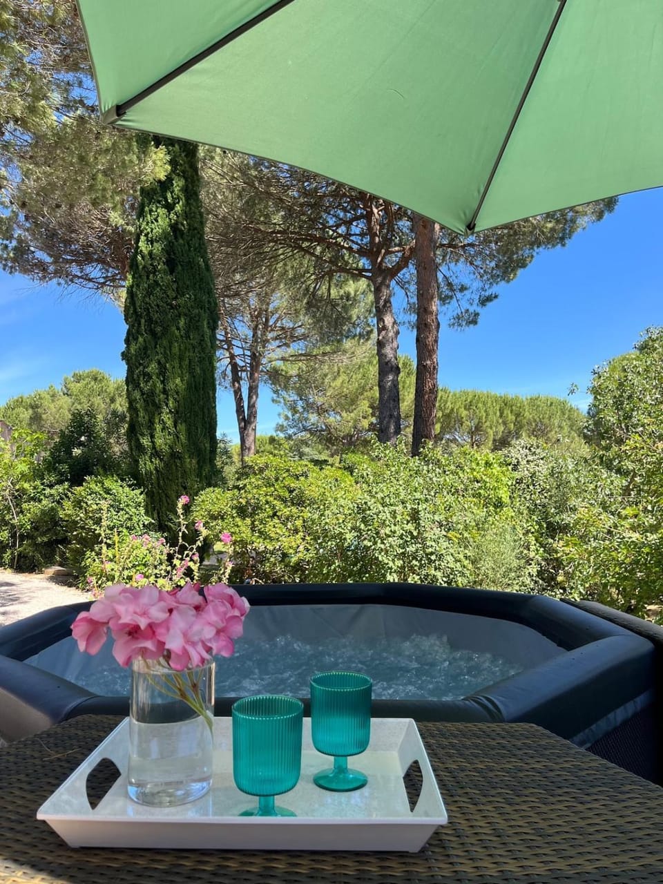 Patio, Day, Natural landscape, Garden, View (from property/room), Garden view
