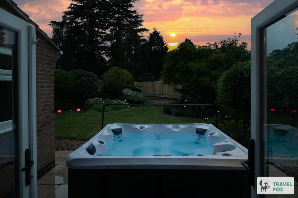 Hot Tub, Sunset