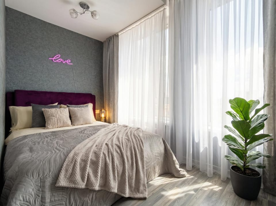 Стильна студія в ЖК Комфорт Таун Self Check-in Apartment in Kiev City - Kyiv
