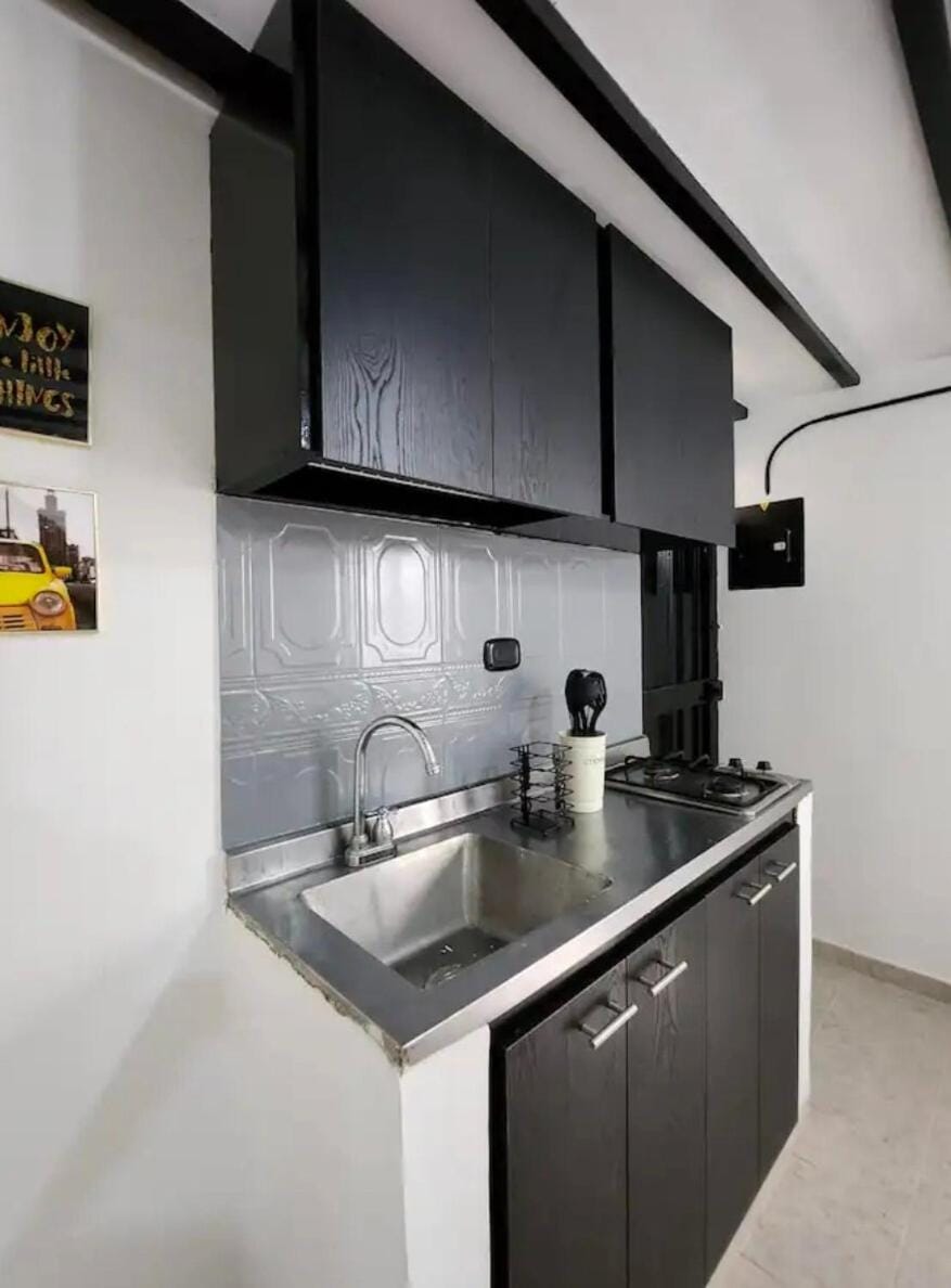 Candelaria Chill Loft wc Kitchen & AC in Medellin Apartment in Medellin