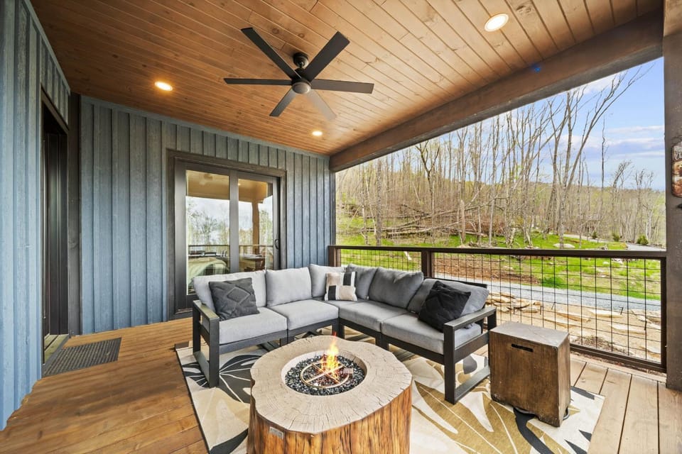 Camp Care Free at Eagles Nest House in Beech Mountain