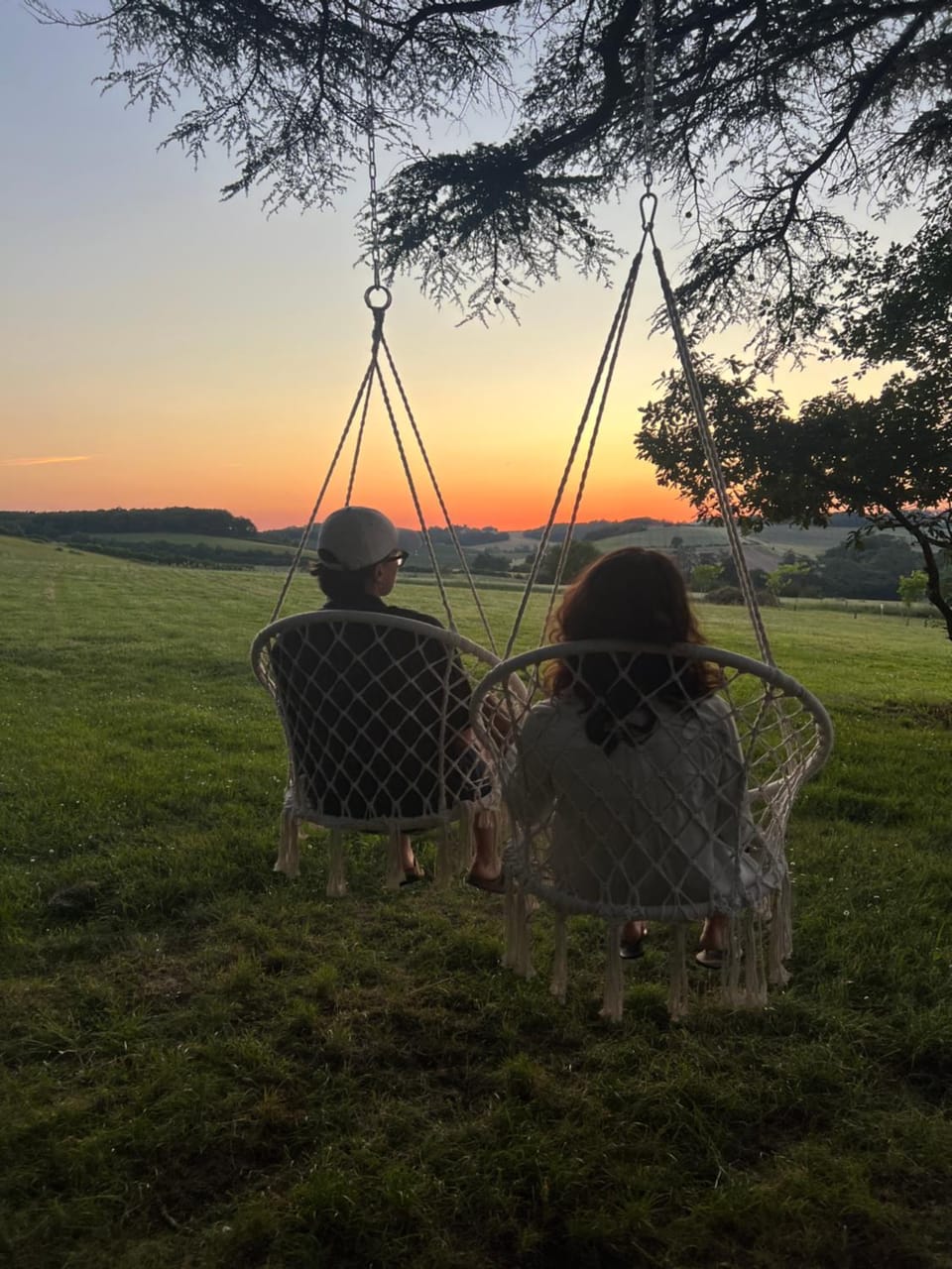 Garden, Sunset