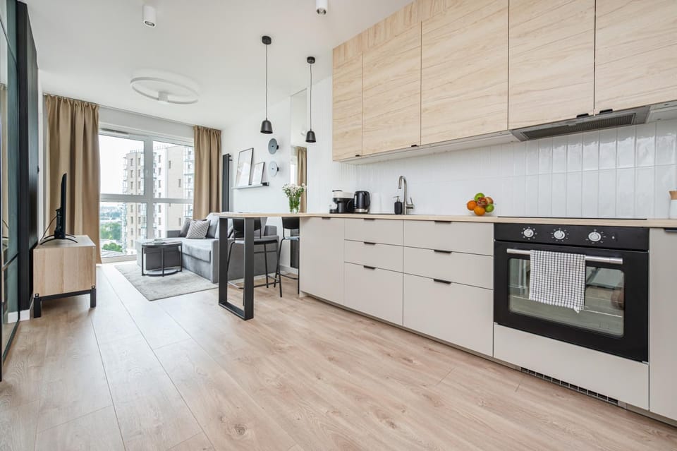 Kitchen or kitchenette, Living room