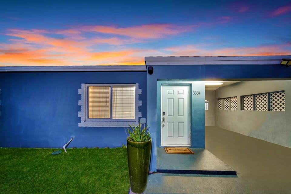 Property building, Sunset
