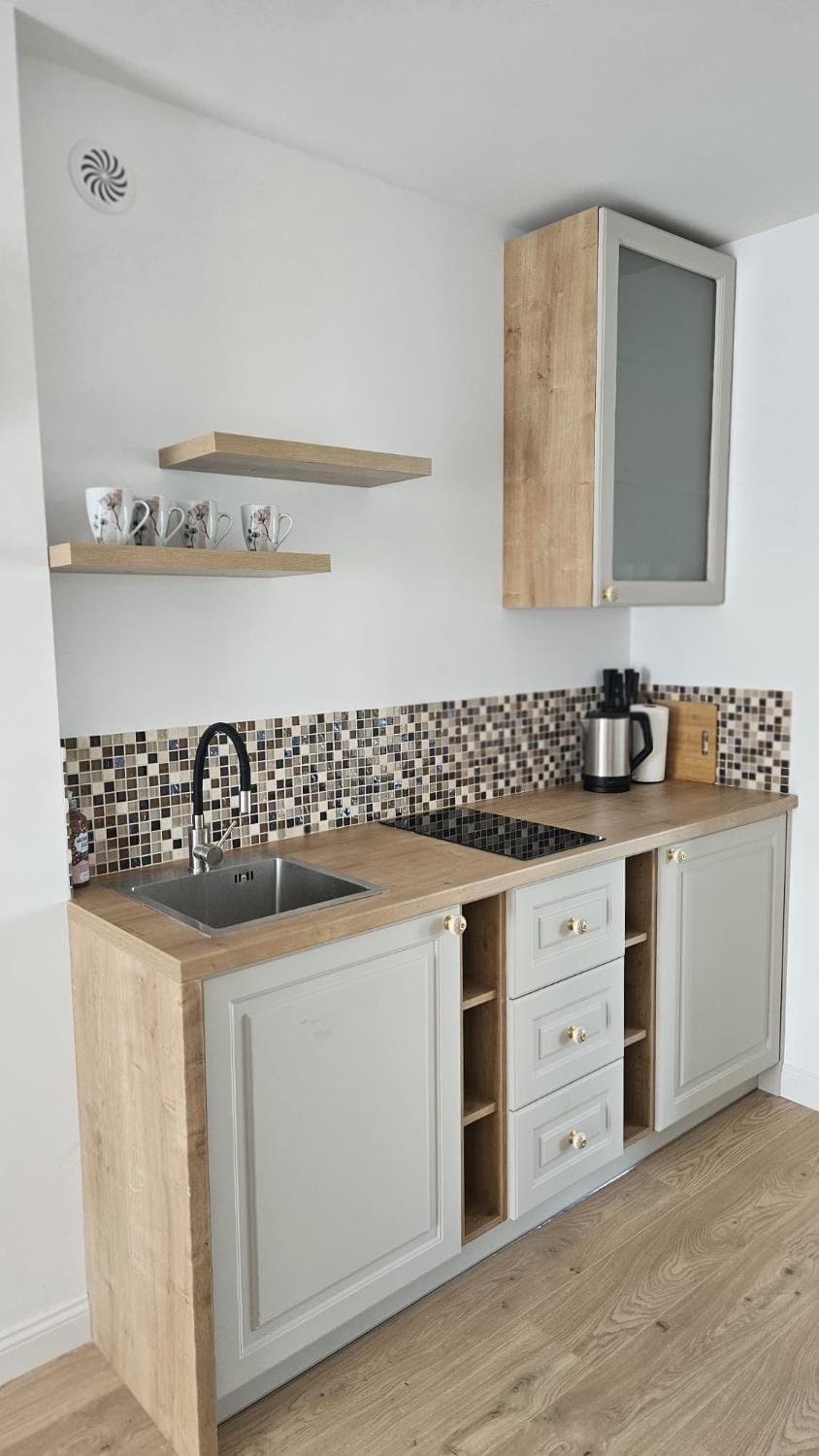 White Villa Apartment in West Pomeranian Voivodeship, Poland