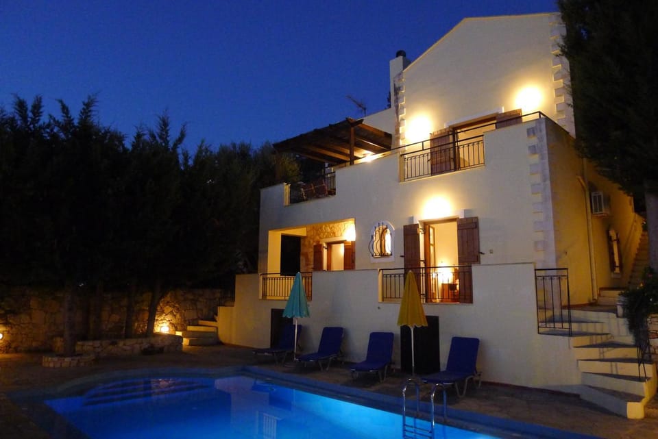 Property building, Sunset