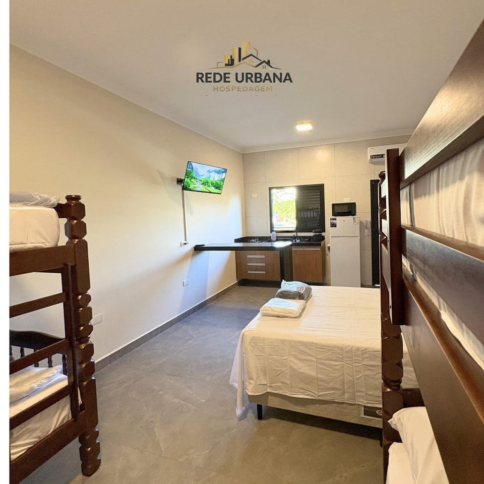 Rede Urbana Loft 10 com ar-condicionado Apartment in State of São Paulo