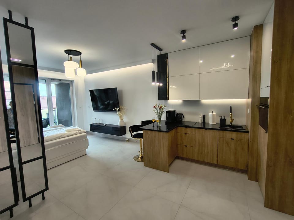 Mazury Glam Studio Apartment in Lithuania