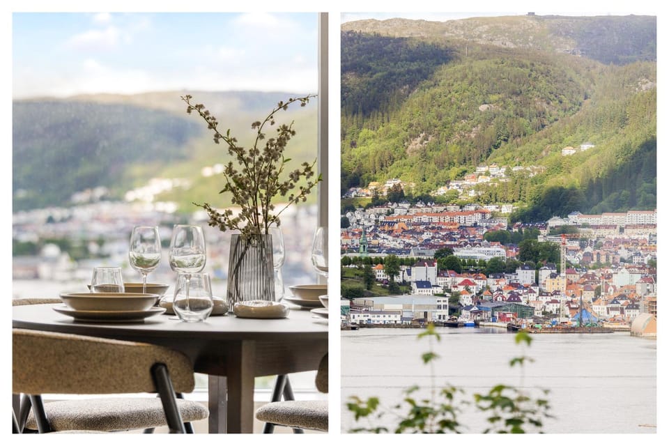 Newly renovated in 2026 - Spectacular view - Large living room Apartment in Bergen