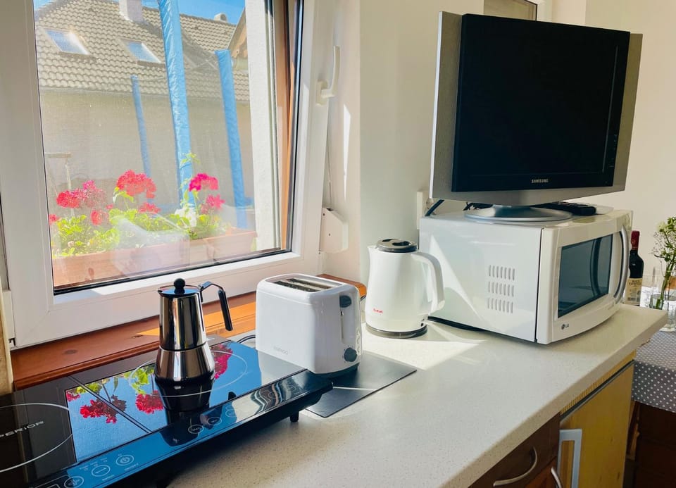 TV and multimedia, Coffee/tea facilities, microwave, stove, toaster