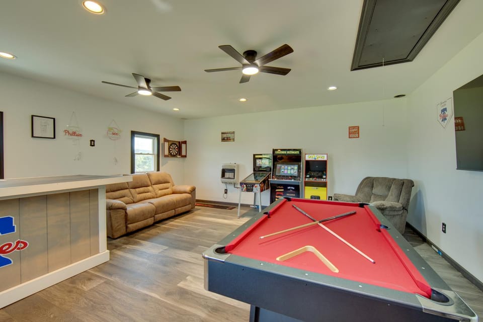 Pool, Hot Tub + Views: Spacious Danville Escape! House in Danville
