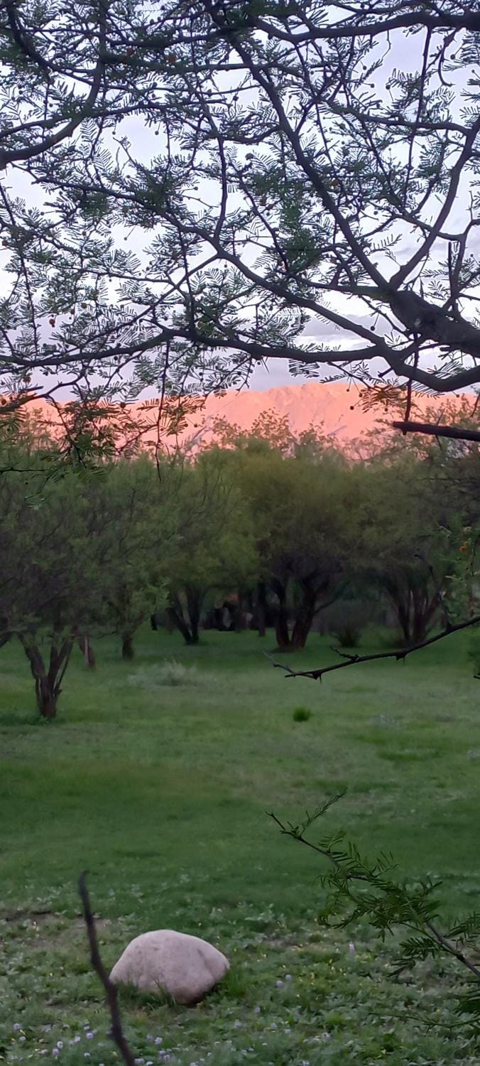 Mountain view, Sunset