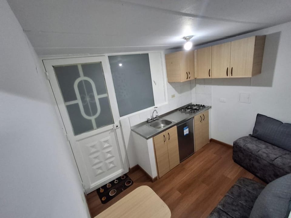 Kitchen or kitchenette, Living room